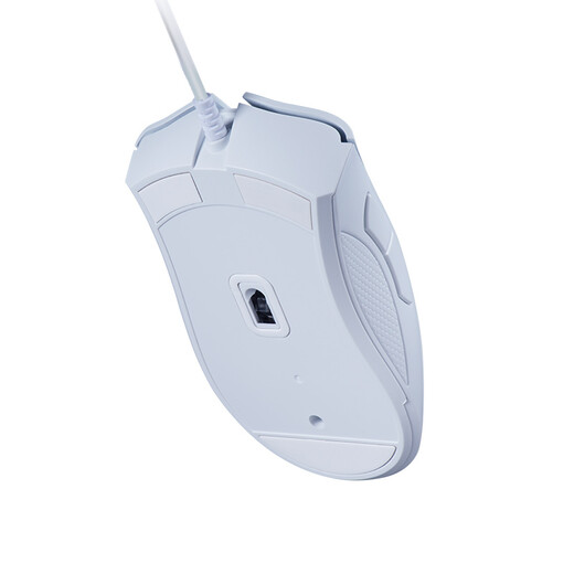 雷蛇（Razer）炼狱蝰蛇标准版有线鼠标 人体工学  电竞游戏 右手通用型 吃鸡/LOL/CS GO游戏鼠标 白色