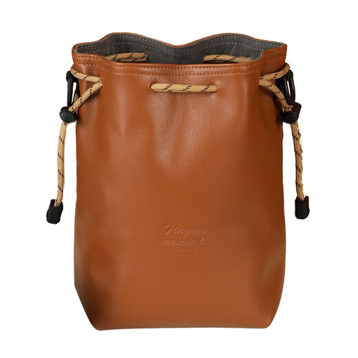 Lingyunhe camera bag protective cover storage bag suitable for Canon r50/Fuji r10/Nikon z30 mirrorless SLR liner portable crossbody storage bag brown with shoulder strap soft and comfortable waterproof and wear-resistant