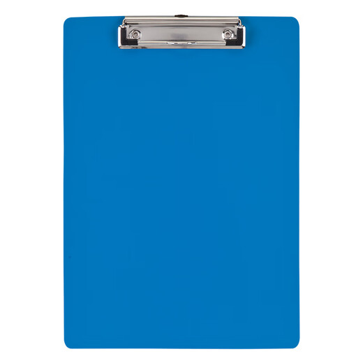 Qixin Hanging Ordner Klemme A4 Schreibkissen Hartplastik schreiben Schreibpolster Pappe Student Board Clip Office A724-X mit Koordinaten/Maßstab Schreibschema A4 Vertikalblau