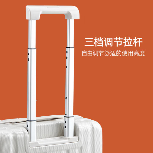 Hanker luggage, men's trolley case, women's boarding suitcase, 18-inch ivory white password box, the treasure of the store, has been upgraded again
