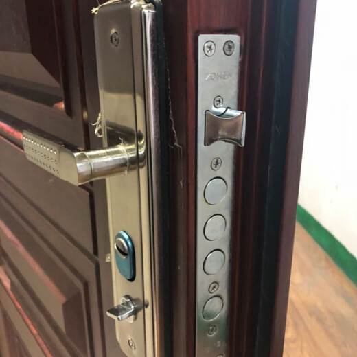Qinkai new steel anti-theft door entrance door security door entrance door room door interior door quality is very good factory direct sales 2050*860 outsourcing inner right