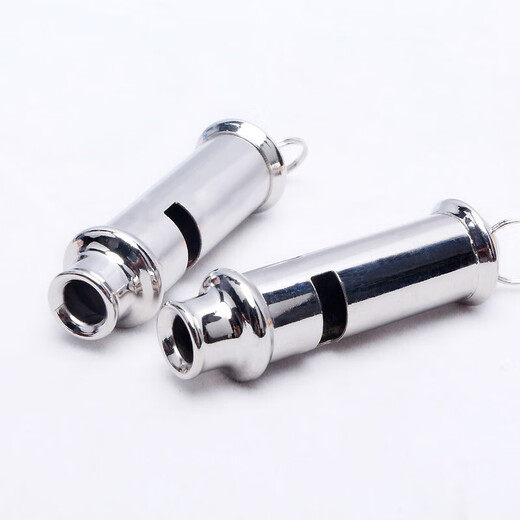 Tactics Nation Metal Emergency Rescue Survival Whistle Stainless Steel Whistle Long Barrel High Frequency Whistle