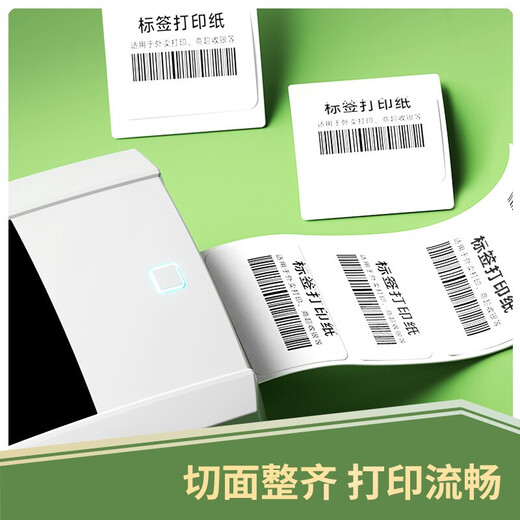 得力（deli）三防热敏标签纸30 40 50 60电子面单打印机热敏贴纸防水防油不干胶多规格打印纸 100*70mm-690枚(1卷/筒)