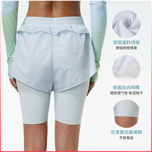 Fièvre de particules Particule Mania Leggings de 5 points pour les femmes étirez de faux pantalons de cyclisme de fitness de fitness de fitness de fitness de yoga de yoga 12605 102
