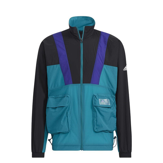 
Adidas new men's sportswear comfortable windproof stand collar woven casual loose jacket jacket GF4030 HE9930 M
