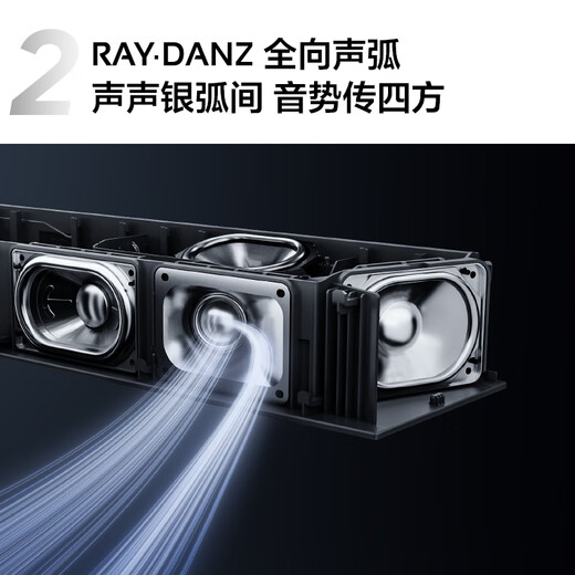 TCL Echo Wall Q85H Pro 7.1.4 Physical Surround Channel Omnidirectional Arc HDMI2.1 T-Chord Dolby Atmos DTS:X Subwoofer Bluetooth Smart Speaker