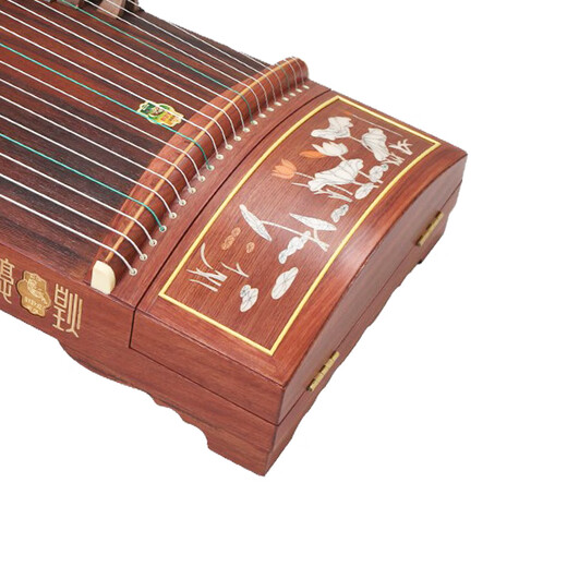 Dunhuang Guzheng 694DQ Double grue Chaoyang Débutant de début Piano Piano Adult Children's Introductory Musical Instrument 694L Lotus (Donnez un ensemble complet d'accessoires)