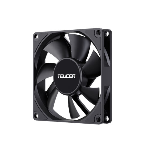 Zere Degrent 12CM Thin Fean 6CM 7CM 8CM 9CM Шасси тихий вентилятор Computer 6010/7015/8015/9015/12015 Ультра-тонкий охлаждающий вентилятор 8015 Без света вентилятора без света [маленькая 4PIN Smart Version]