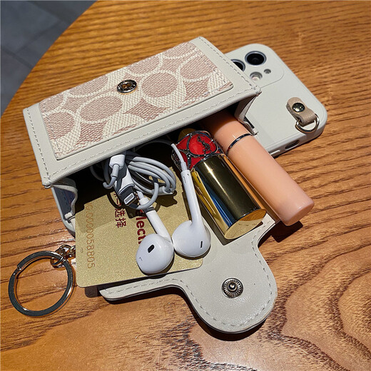 Hebao Huawei Mate40/30pro Mobiltelefon Fall Crossbody Trendy Brand Antique White Slant Change Kartentasche 20x10 weich