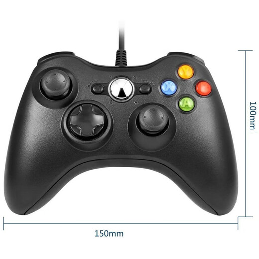360 computer game controller suitable for XBOX360 game console PC computer TV mobile phone Black Myth Wukong Deluxe Edition for computer/TV wired black