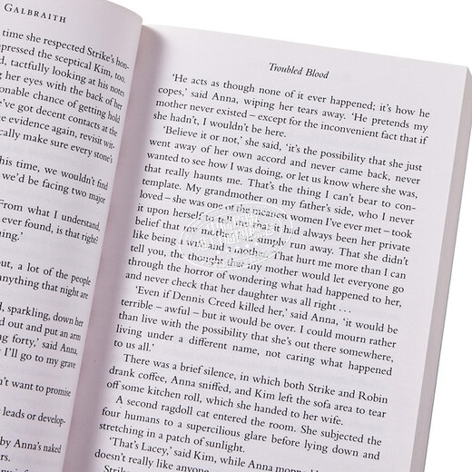 神探斯特莱克5 真血 Troubled Blood Cormoran Strike Book 5 英文原版 Robert Galbraith 推理 惊悚