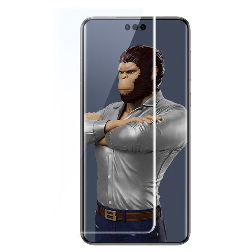 BLUEO Blue Orangutan is suitable for Huawei mate70pro/pro tempered film mate70pro mobile phone film fully transparent UV curved surface high-definition no black edge anti-fingerprint anti-fall protective film Huawei Mate70Pro/Pro+/Premium Edition