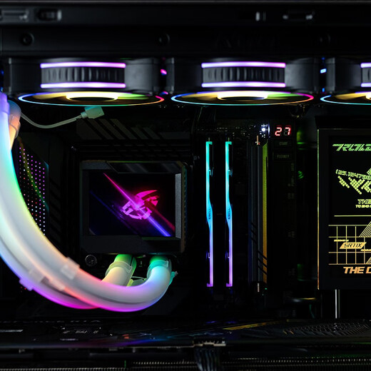 ASUS ROG family bucket 601 Sun God U7 265K/5070ti graphics card/5080 graphics card/5090 graphics card Republic of Gamers console game desktop computer assembly computer U7 265KF boxed + RTX5070TI best-selling eight