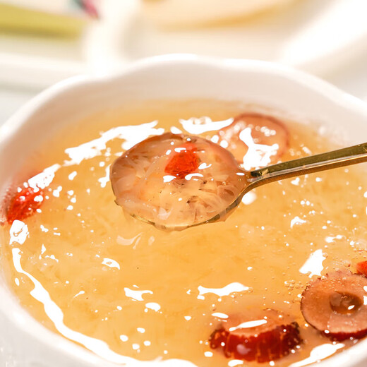 One Bird's Nest Tremella Suppe 15G *6 Packungen gebraut und bereit zu essen, gefriergetrockneter Tremella Light Food Nutrition Nutrition Mahlzeit Ersatzbox [5 Kisten] Vogel-Nest-Tremella-Suppe 6 Packs *5 Kisten