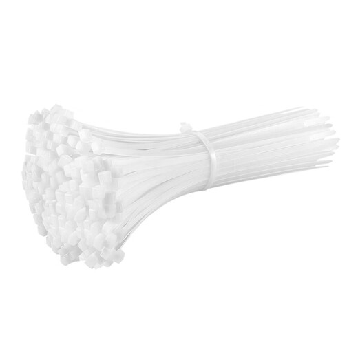 尼龙扎带 易拉捆绑带塑料扎带束线带自锁电脑主机装机 园艺 白色扎带固定器收紧器 黑色-2.5*100mm（约50根-限时抢）