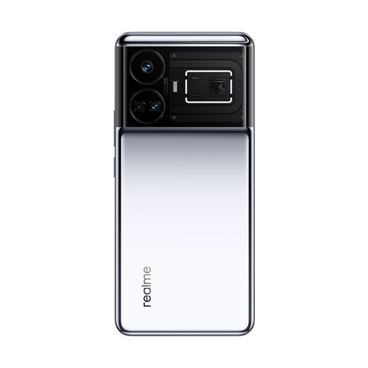 realme GT5 second generation Snapdragon 8 5G flagship chip 150W light speed second charging 144Hz e-sports direct screen 12GB+256GB Silver Magic Mirror 5G mobile phone