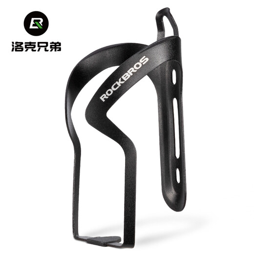 ROCKBROS Aluminum Alloy Water Bottle Cage Bicycle Water Bottle Cage Road Bike Mountain Bike Water Cup Rack Cycling Equipment Black - Aluminum Alloy Water Bottle Cage
