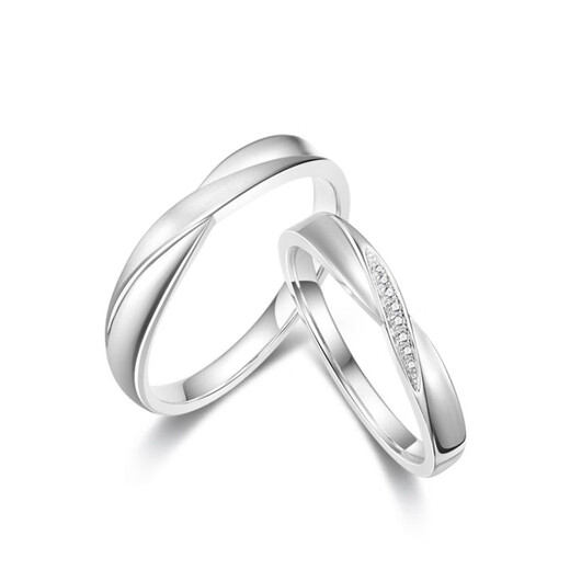 MZMZ platinum ring, destined to be married, a ring for an engaged couple, a real diamond anniversary gift for the wife, a destined to be married, ring (platinum model)