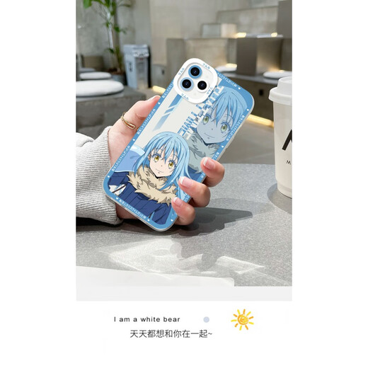 LZQLY转生变成史莱姆利姆鲁手机壳适用vivoiQOO12华为OPPO苹果红米k70e 【天使眼透明壳】C13592 vivo系列-型号下单后发给客服