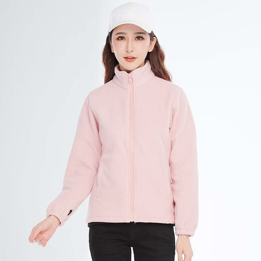 Version coréenne Brelrmon de la veste à vent pour les femmes et les hommes, extérieur à l'époque froide trois-en-un chaude et amovible de ski veste veste HS12805 Pink-women S