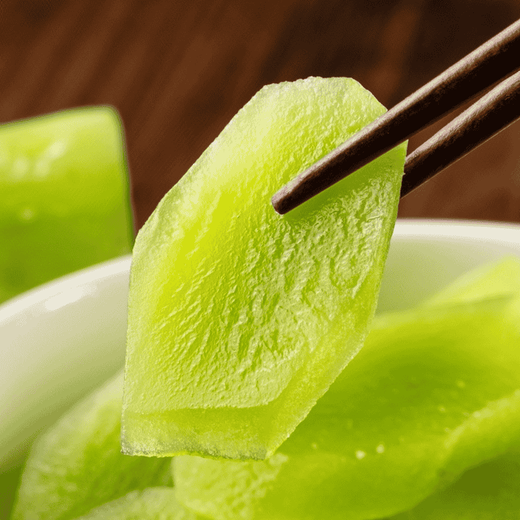 Stewing season peeled three-green lettuce segments 300g