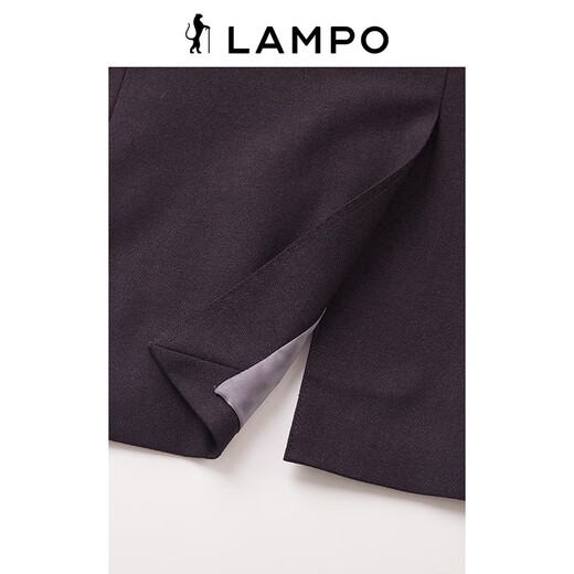 Blue Leopard (LAMPO) special offer super slim business suit suede single slit suit men's formal suit Raphael Red 48 (170/96) C