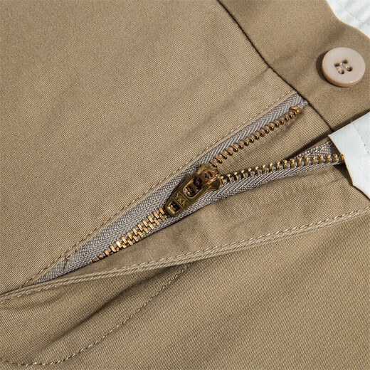 Tanzen mit Wölfen [Qualitätsbaumwolle] Business Casual Commuter Hosen Stretch Herren lässig Hosen 701 Khaki 33