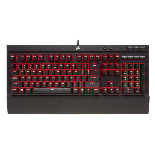 USCORSAIR K68 Mechanical Keyboard Wired Connection Gaming Keyboard Red Axis Single Light Dust and Waterproof Full Size Keyboard K68 Red Axis Red Axis
