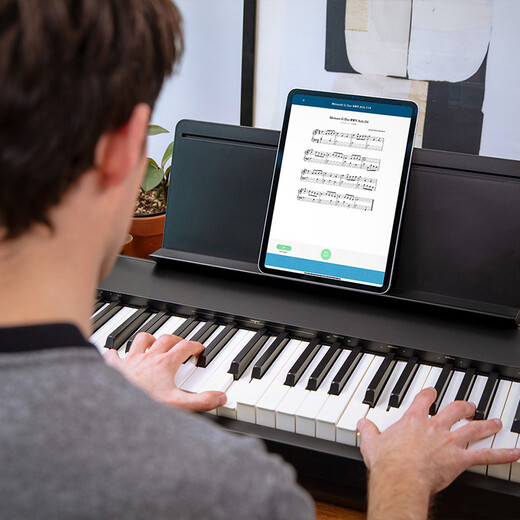 Roland Adult Children's Grading Introductory Bluetooth Electric Piano FP30X Digital 88 Key Heavy Hammer Smart Electronic Piano FP30X Black Host + Double X Rack + Single Pedal