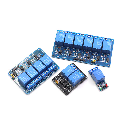 12348 Módulo de retransmisión del canal 5V12V24V con la aislamiento de optoacopler bajo nivel de control de 3.3V5V12V 1 Canal 5V