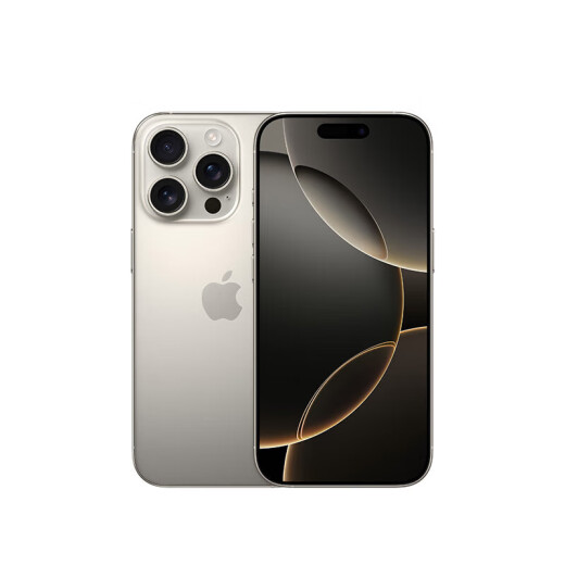 Apple/Apple iPhone 16 Pro (A3294) Subsidio de cupón de teléfono móvil de segunda mano Titanium White Metal 128G
