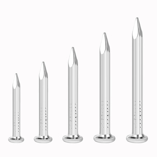 Huxin Special Cement Nails Steel Nails Picture Frame Hanging Nails Wall Nails Concrete Cement Wall Special Round Nails Carpentry Nails 60mm (about 68 pieces/box)