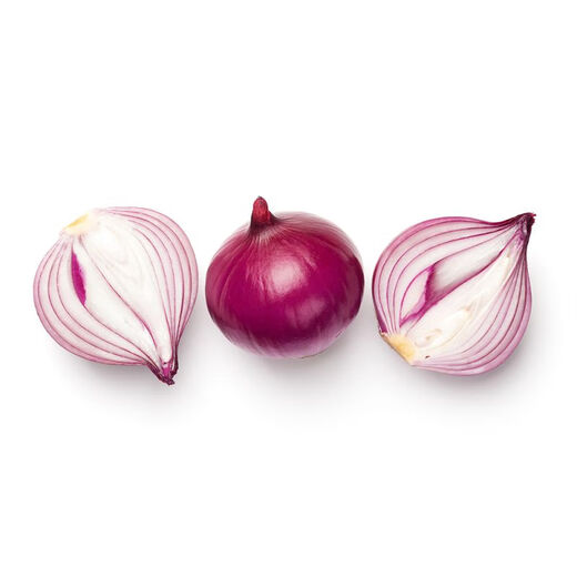 Organic red onion 400g