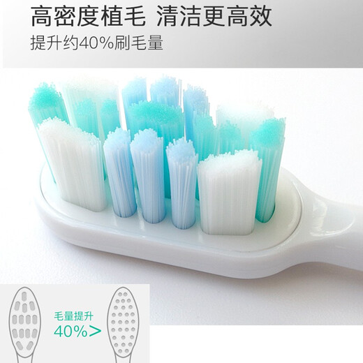 zler适用飞利浦电动牙刷HX6856 HX684J HX9912 HX9053替换黑白钻石牙刷刷头  4支装【粉色牙菌斑防御型】