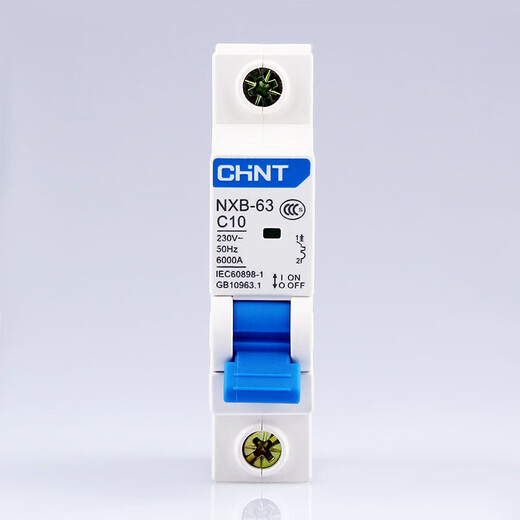 Chint (CHNT) circuit breaker DZ47 small household air switch NXB-63 single 1P10A16A25A32A63A50A NXB 1P C type 20A