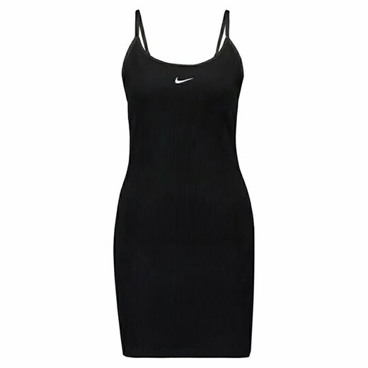 Nike (Nike) Summer de mujeres Nuevos deportes y casuales Moda de moda transpirable Falda de vestido largo Falda delgada DM6231-010 M