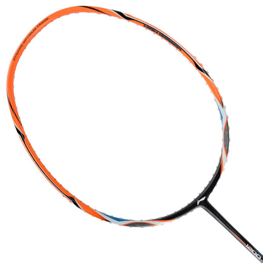Li Ning (LI-NING) badminton full carbon double racket 1200 (4u orange) + 880 (3u blue) has been threaded and comes with hand glue