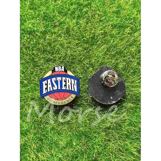 Fat Donglai's same NBA team badge 2018 new NBA basketball bar decoration commemorative limited edition 33 pieces for free Thunder