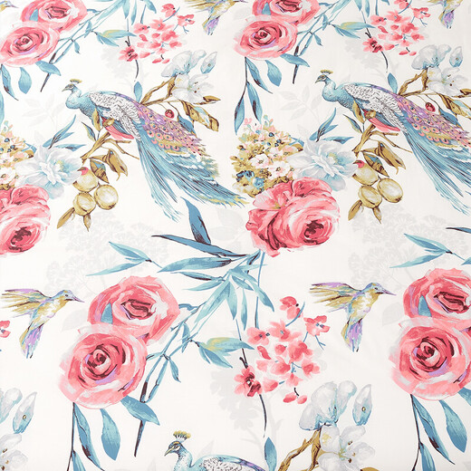 Fu'anna Home Textiles Saint Flower Cotton Four-Piece Set Pure Cotton Bedding Kit Double Bedding Sheets 203*229cm