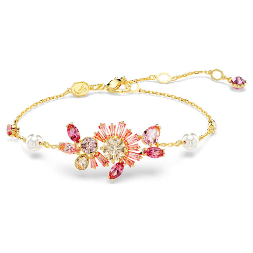 施华洛世奇（SWAROVSKI）GEMA 樱花仿珍珠女生手链女手镯送女朋友生日礼物女5688488