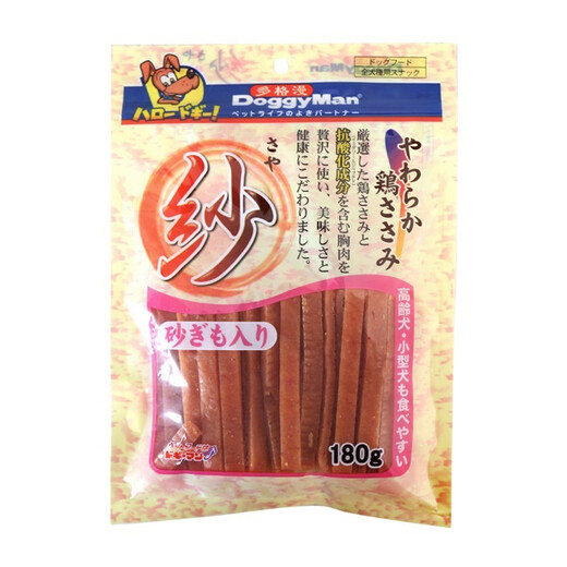 Dogman Dog Snacks Yarn Series Chicken Cut Strips Multi-flavored Soft Meat Strips Pet Snacks Original Chicken Cut Strips 180g