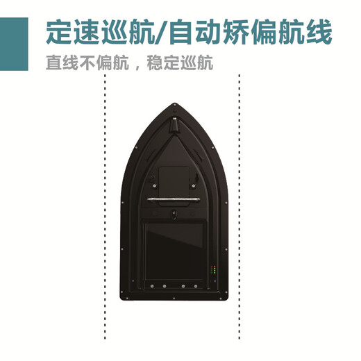 游咚打窝船遥控船GPS定位记忆定点钓鱼送钩送饵下网定速续航双仓单手 D16大单仓打窝船+ 5200mA 四块电池