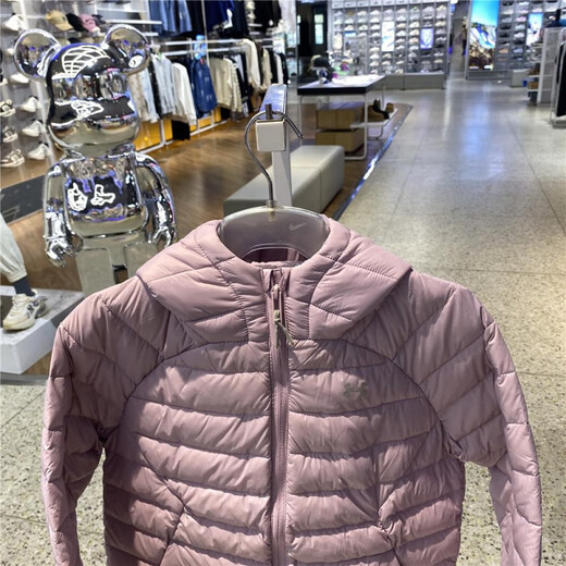 安德玛（Under Armour）轻薄款服女运动服保暖连帽棉服轻盈短外套1372648-694 1372648-694 XS