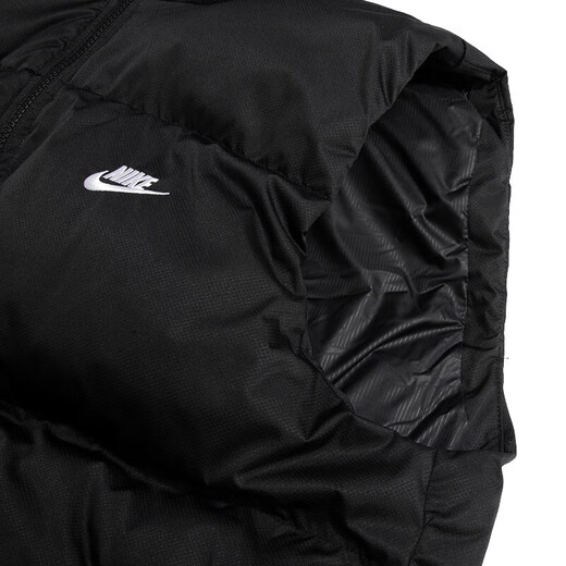 耐克（NIKE）外套男装 春季新款运动服户外防风保暖背心棉衣休闲上衣棉服马甲 FB7374-010 S