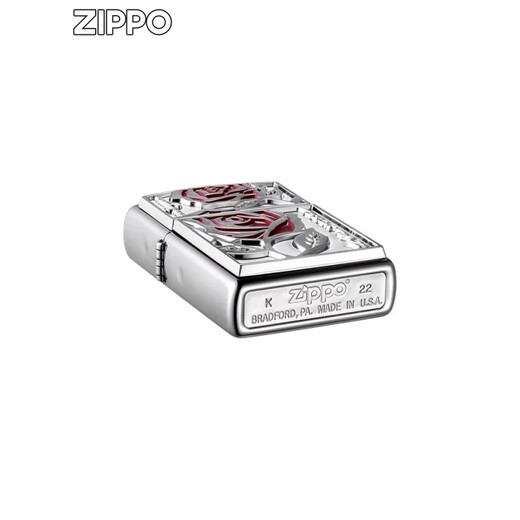 ZIPPO-Feuerzeughülle, winddicht, Kerosin, Geschenk für Freund, Rose, für Sie, neu, ölfrei, DY9902CY