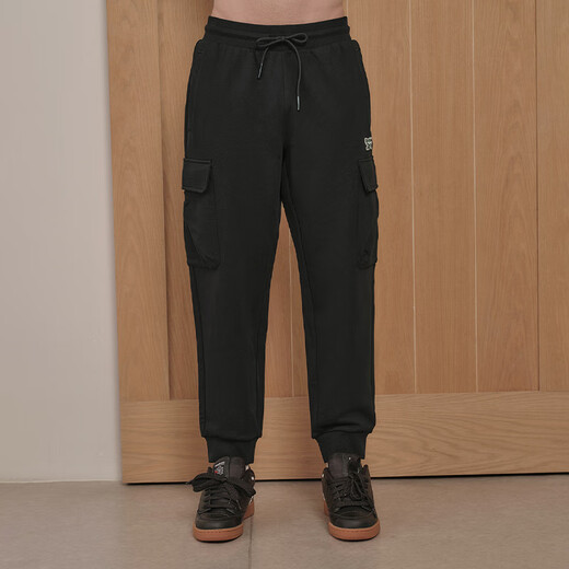 Reebok锐步官方男女同款经典复古美拉德工装风休闲针织长裤 23FRC653UGH0 M