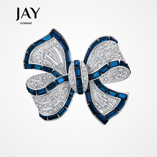 Jay bow brooch, high-end female corsage, birthday gift for mother, mother-in-law, elders