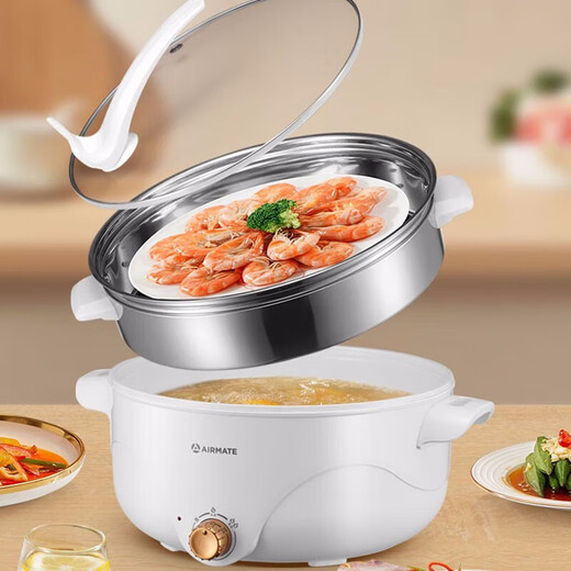 AIRMATE 4L electric cooking pot multi-function electric hot pot CR1204
