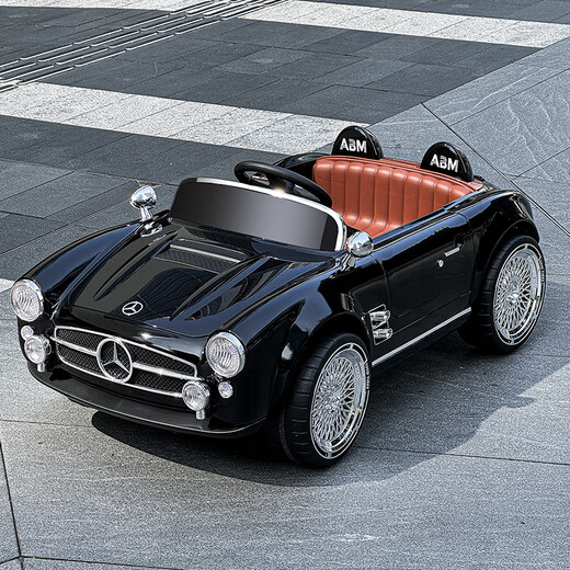
Kangshuai Aibeimei children's electric car four-wheeled seats can be remotely driven by people 1-3-6 years old 5 toy cars kids and babies drive children's strollers High-end white: leather seat + remote control + trunk Early education music mobile phone Bluetooth