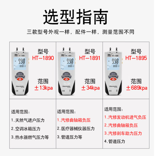 
Hti Auto Repair Negative Pressure Gauge Auto Repair Vacuum Gauge Differential Pressure Gauge Differential Pressure Gauge XinsiTe 1895 Engine Negative Pressure 1895[689KPa] Testing Waste Gas Valve Engine